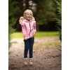 Dětská bunda do deště, Starorůžová