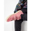 Dětské kožené barefoot boty, Růžová