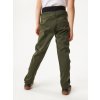 Dětské softshellové kalhoty s fleecem pružné Sporty, Khaki