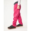 Dětské softshellové kalhoty bez zateplení pružné Sporty, Fuchsiová