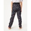 Dětské softshellové kalhoty bez zateplení pružné Sporty, Květiny