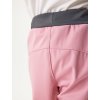 Dětské softshellové kalhoty bez zateplení pružné Sporty, Starorůžová