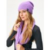 Dámská čepice pletená Warm, Lila