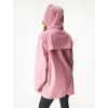 Dámský nepromokavý kabát bez zateplení, Starorůžová