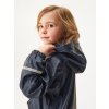 Dětská nepromokavá bunda s fleecem, Tm. Modročerná