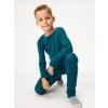 Dětské merino legíny, Petrolejová