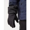 Dětské zimní rukavice prstové Ski, Černá