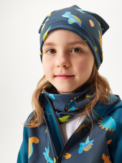 K fleece cepice homeless dinosauři+0519 edit