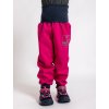 Batolecí softshellové kalhoty bez zateplení Basic, Fuchsiová