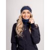 Dámská čelenka fleecová Elise, Temná mandala