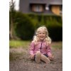 Dětská bunda do deště, Starorůžová