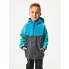 Dětská softshellová bunda s fleecem Basic, Multicolor Tyrkysová