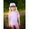 Dětské triko s UV ochranou 50+, Lila