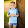 Dětské triko s UV ochranou 50+, Sv. Modrá