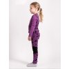 Dětské merino legíny Nature, Ostružinová, Kresba