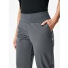 Dámské softshellové kalhoty s fleecem pružné, Tm. Šedá
