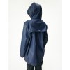 Dámský nepromokavý kabát bez zateplení, Tm. Modročerná