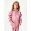 Dětská nepromokavá bunda s fleecem, Starorůžová