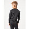 Dětské termo triko s dlouhým rukávem, Černá