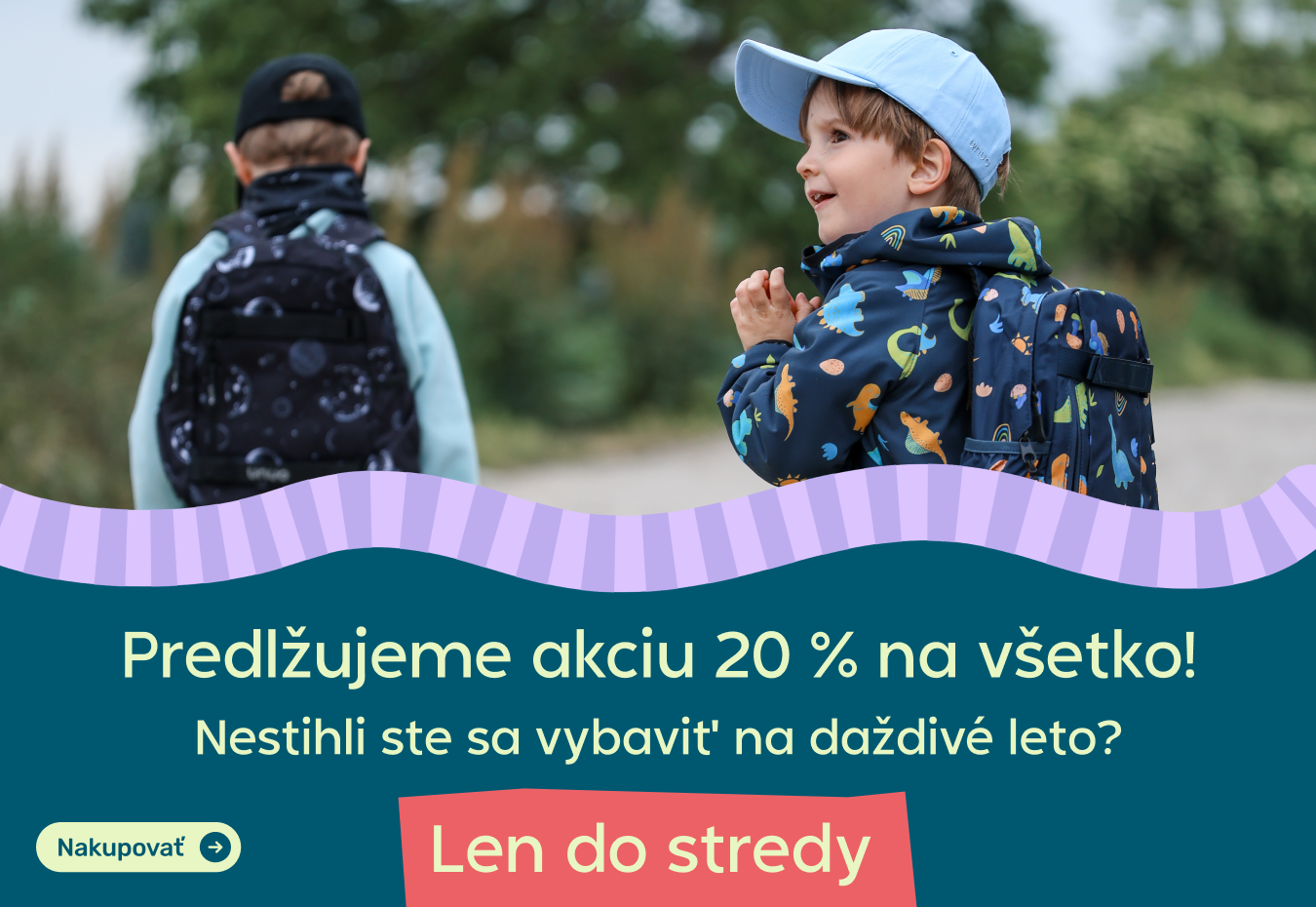 Akcia Deň detí 2026: Detské funkčné oblečenie a rýchloschnúca UV kolekcia s ochranou proti slnku od českého výrobcu Unuo. Využite zľavu -20 % na všetko nezľavnené s kódom DETI20 v termíne od 24. 5. do 1. 6. Kvalitné outdoorové oblečenie pre deti s doručen