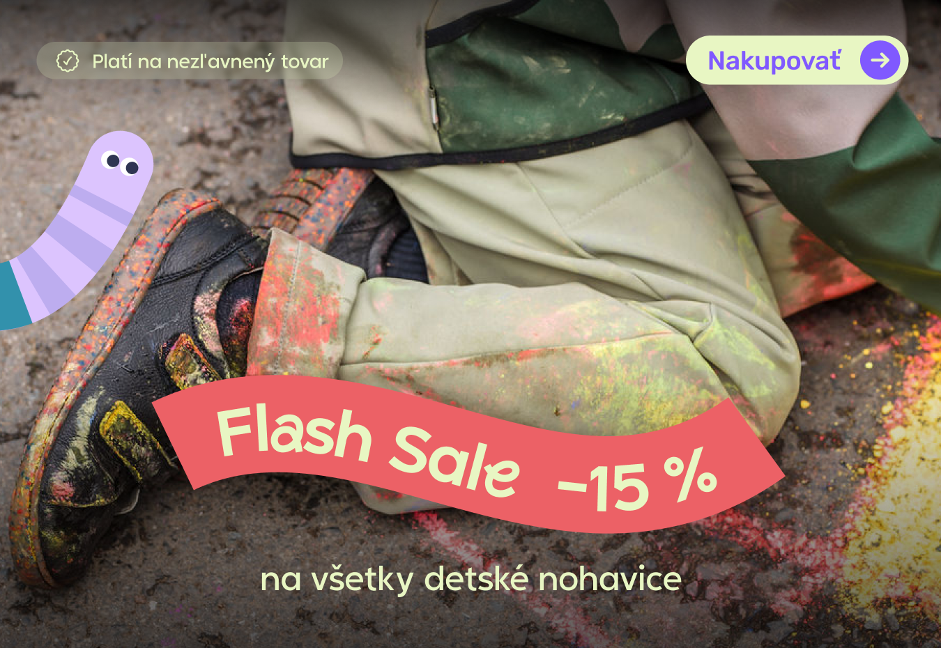 Získajte zľavu 20 % na nezľavnené nohavice pre deti s kódom FLASH20 v akcii od 3. do 8. 9. 2026. Detské softshellové nohavice Unuo so zateplením aj bez, nepremokavé nohavice aj pružné nohavice z funkčných materiálov od českého výrobcu ideálne na jeseň do