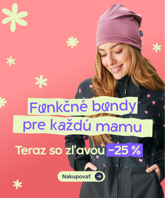 České funkčné oblečenie pre ženy unuo: pohodlné softshellové bundy a nohavice pre mamičky. Akcia ku Dňu matiek 2026 – zľava 25 % na dámsku kolekciu s kódom MAMA25.