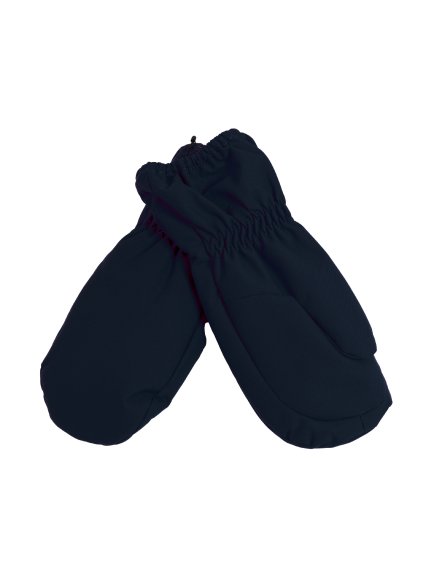 Unuo, Dětské zimní rukavice Snow, Černá (Velikost S)