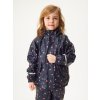 Dětská nepromokavá bunda s fleecem, Květiny