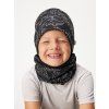 K nakrcnik fleece basic dino cerna+K cepice fleece basic dino cerna 4136 edit