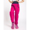 Dětské softshellové kalhoty bez zateplení Basic, Fuchsiová