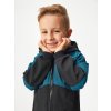 Dětská softshellová bunda s fleecem Street, Černá, Kobaltová