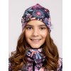 Dětská čepice fleecová Basic, Kouzelné květiny