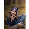 Dětská čelenka fleecová Elise, Podzimní bobule