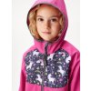 Dětská softshellová bunda s fleecem Basic, Fuchsiová, Jednorožci