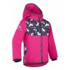 Dětská softshellová bunda s fleecem Basic, Fuchsiová, Jednorožci