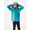 Dětská softshellová bunda s fleecem Street, Tyrkysová, Sv. Smaragdová