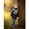 Dětská softshellová bunda s fleecem Slim, Černá, Khaki, Fantazie