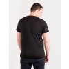 Pánské merino triko s krátkým rukávem Nature, Černá