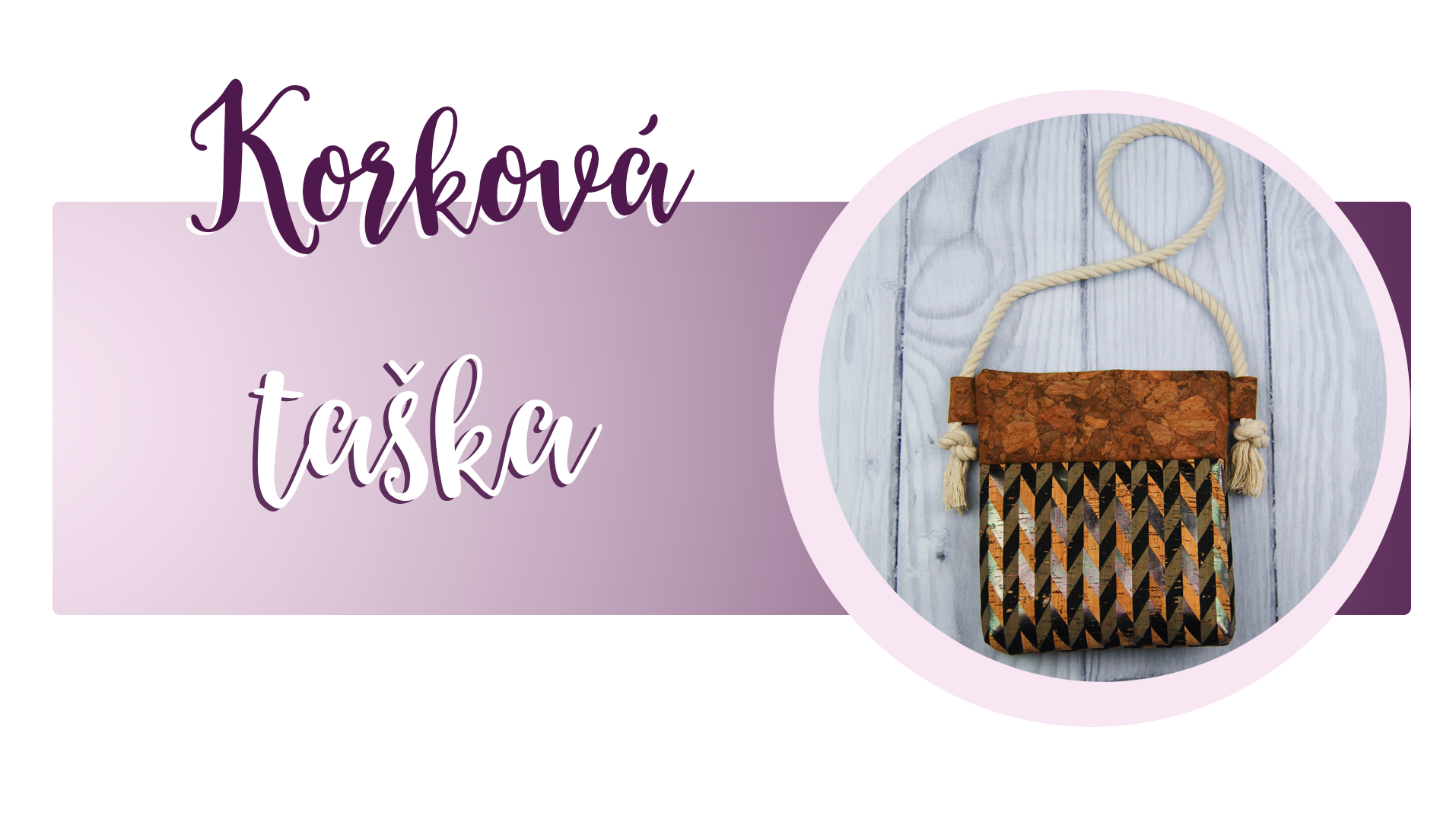 Taška z korkové látky