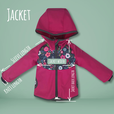 Jacket dimensions