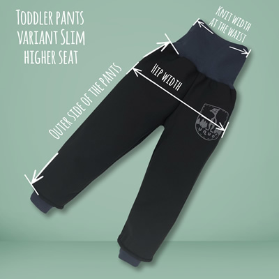 Pants dimensions
