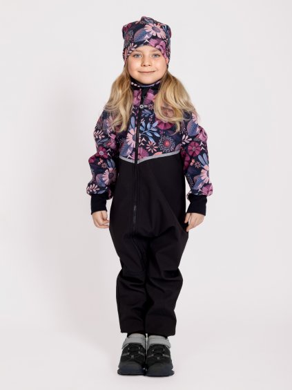 Purper Flikkeren Voorkeursbehandeling Toddlers softshell overalls with fleece