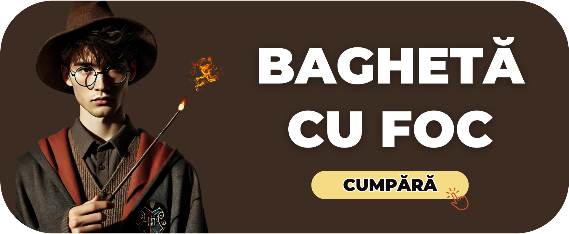 Bagheta cu Foc Harry Potter