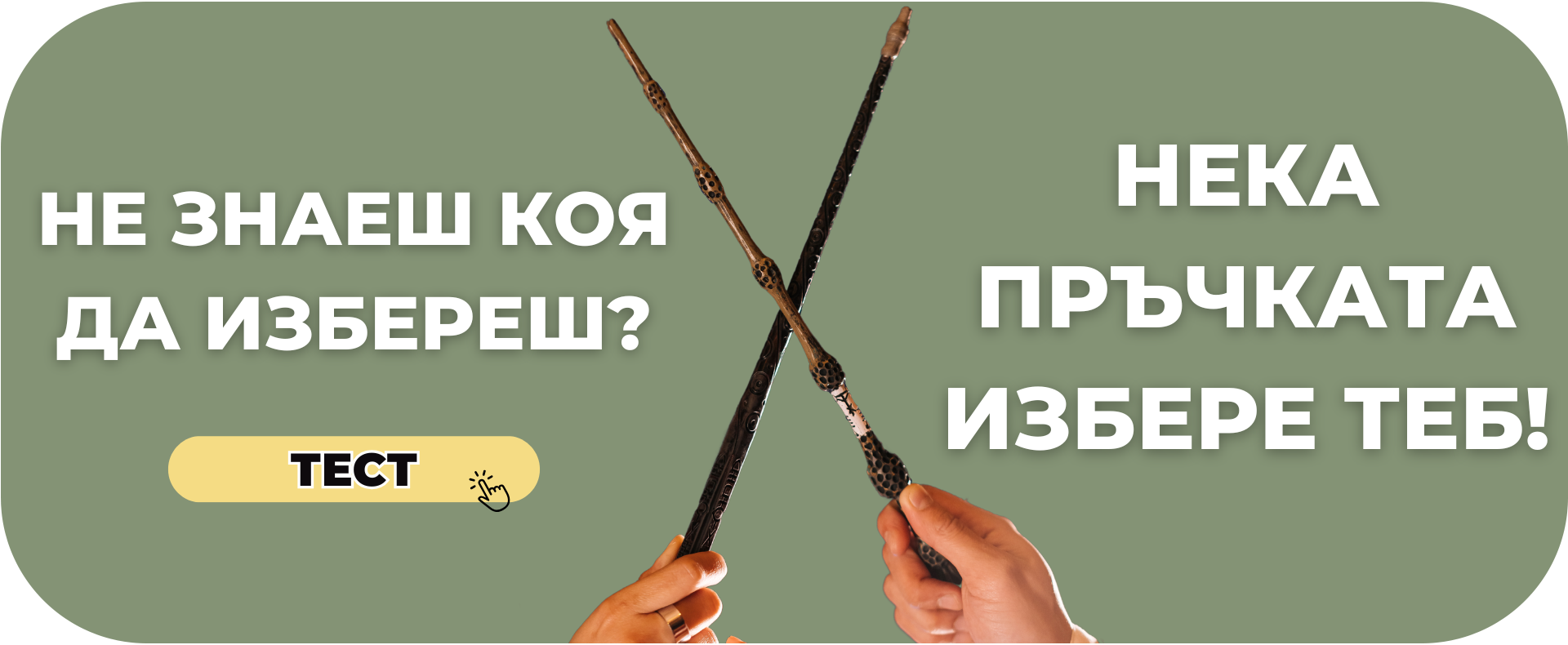 Коя магическа пръчка от Хари Потър би те избрала? Тест