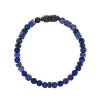 bracelet stainless steel with lapis lazuli 3 318841L