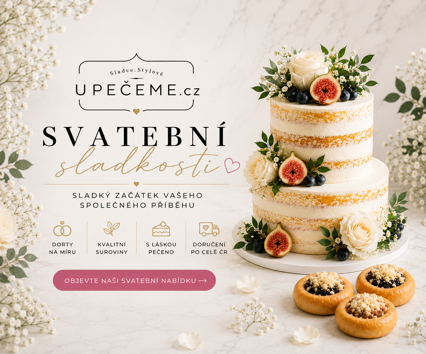 Svatební dorty