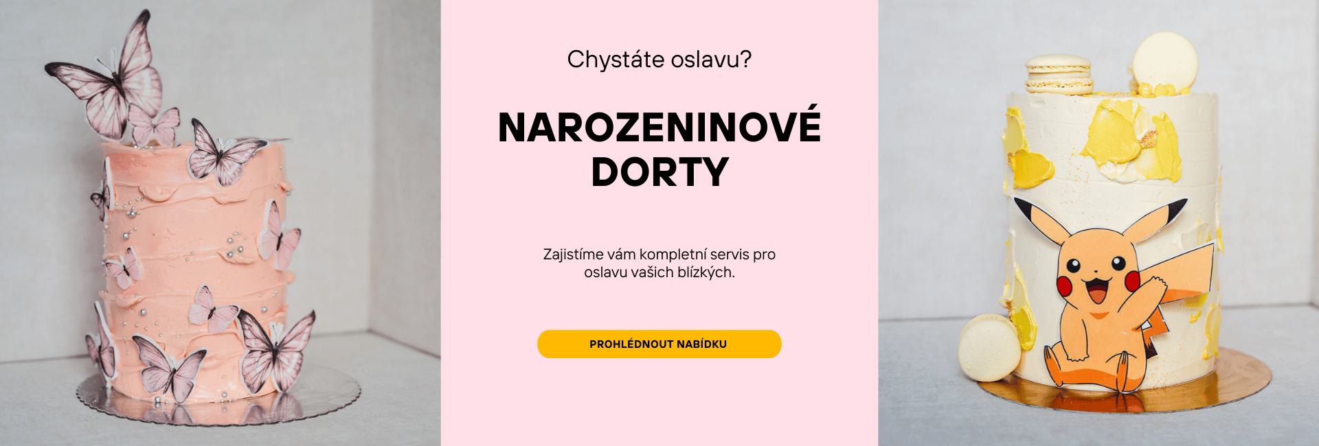 Narozeninové dorty