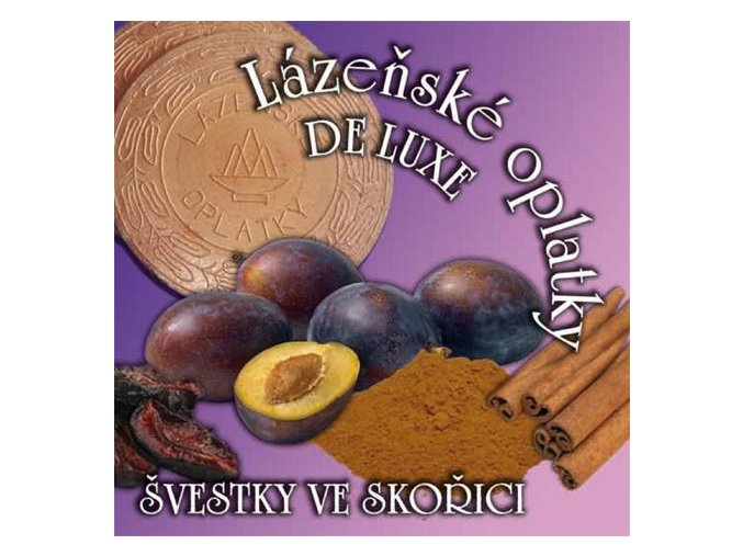 13 lazenske oplatky svestka skorice