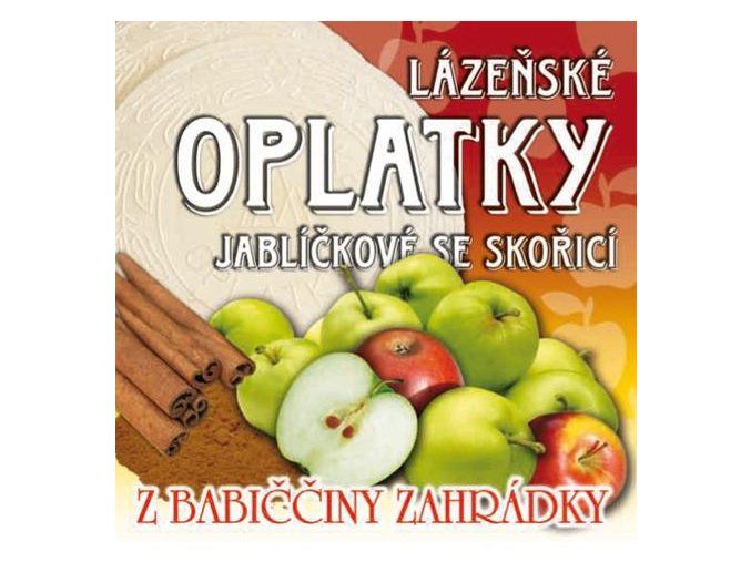 15 lazenske oplatky jablko skorice