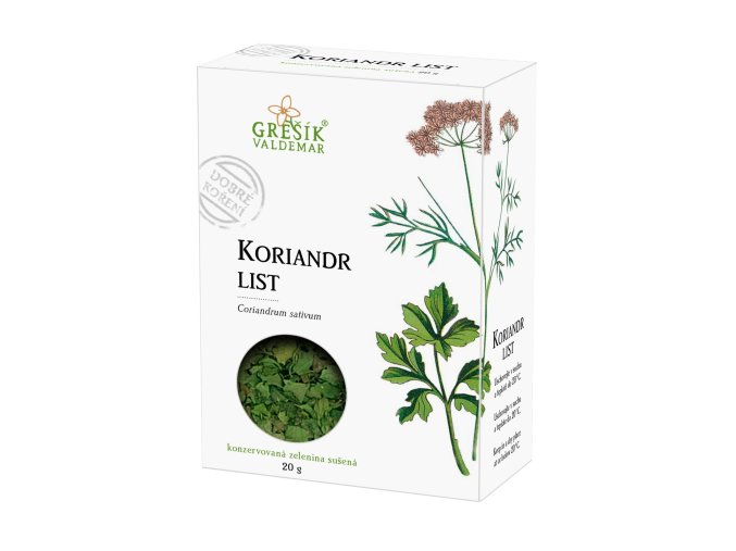 Koriandr list